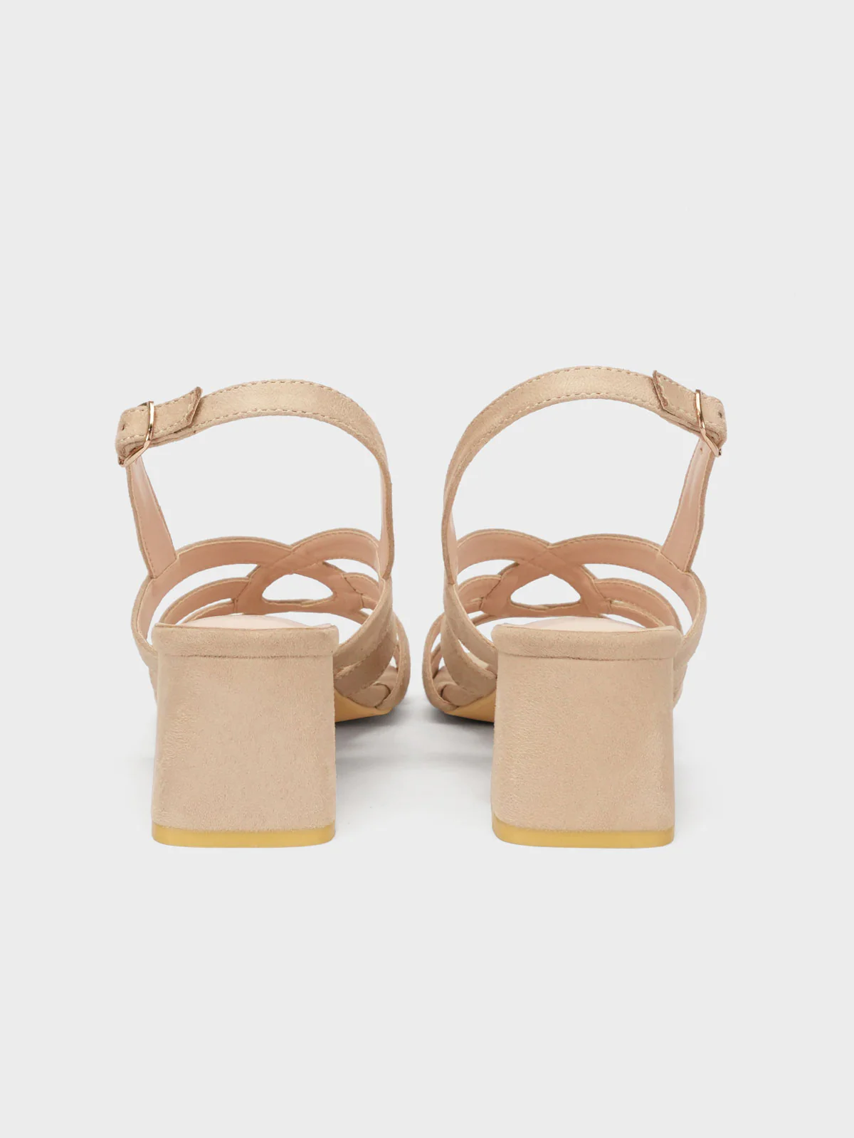 Womens "ARIEL" Comfy Block Heel Sandals - Image 4