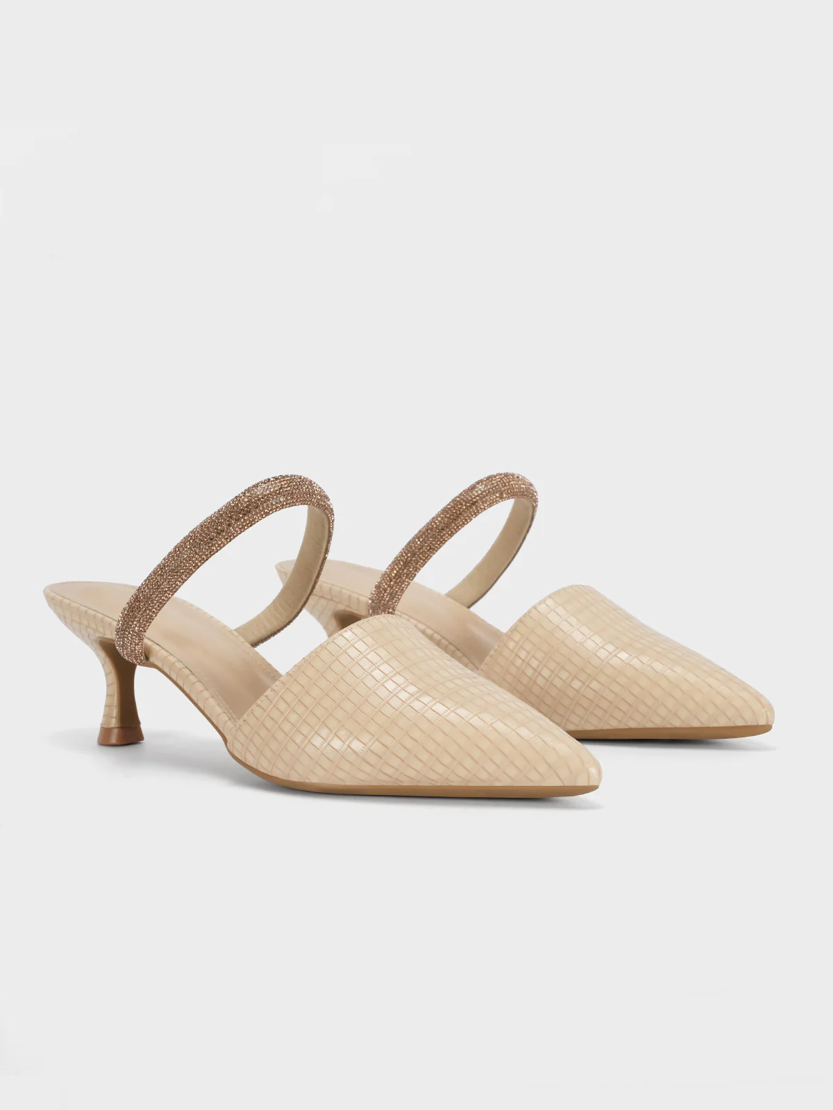 Women's "ARLAIS" Decorated Pointed Sandals - Image 2