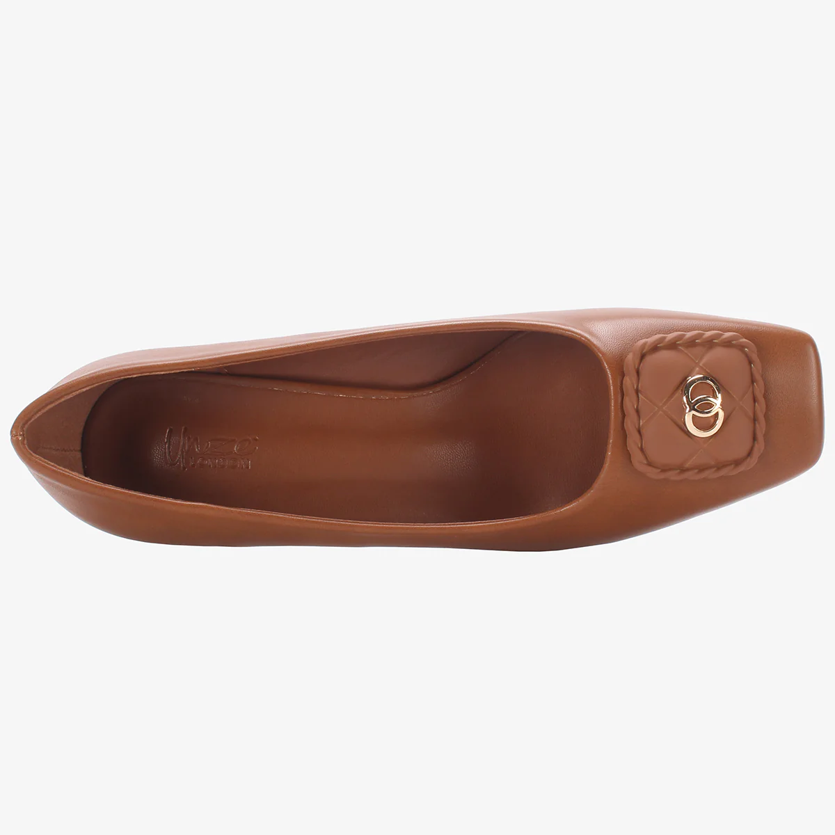 Women's "ARNA" Square Toe Block Heel Courts - Image 4