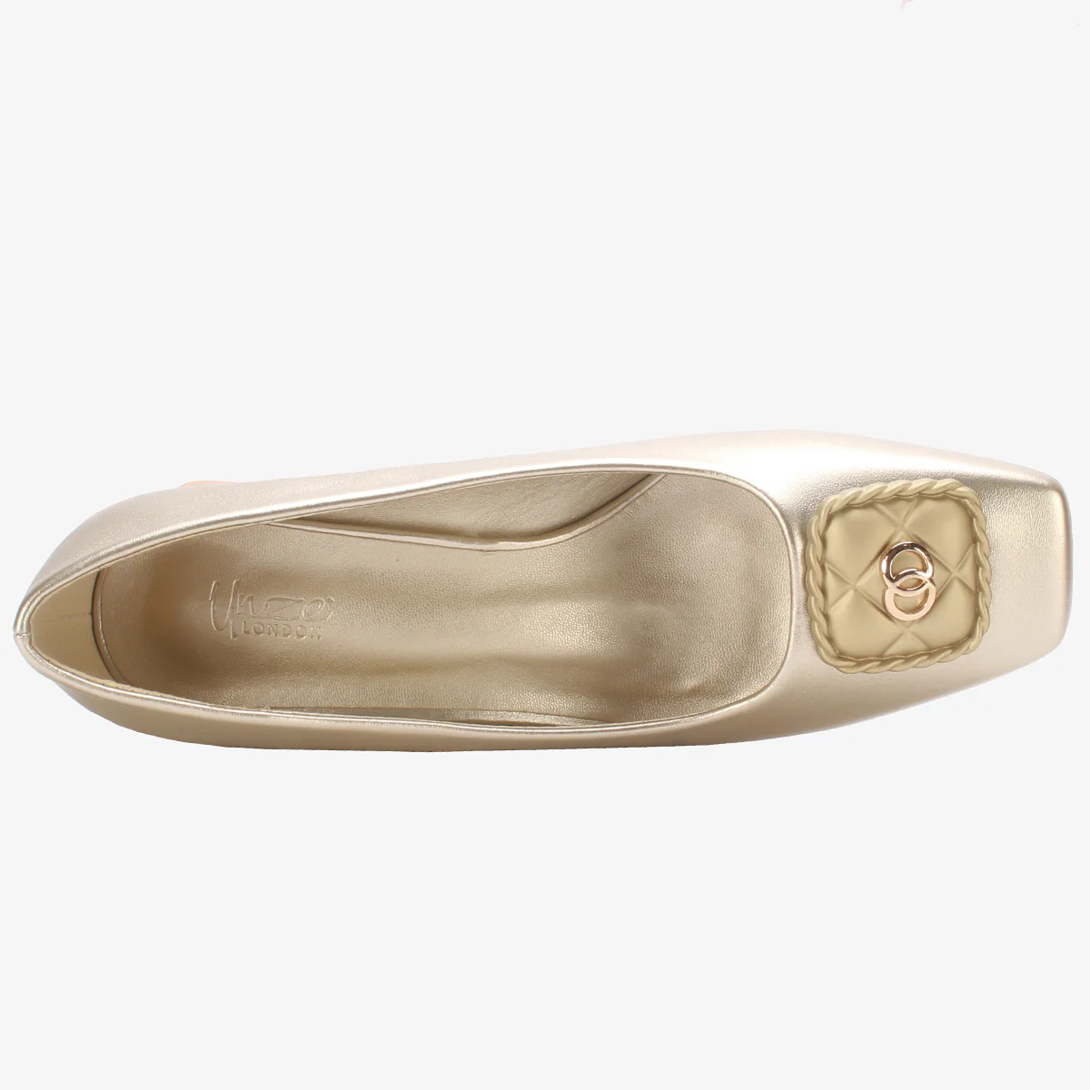 Women's "ARNA" Square Toe Block Heel Courts - Image 4