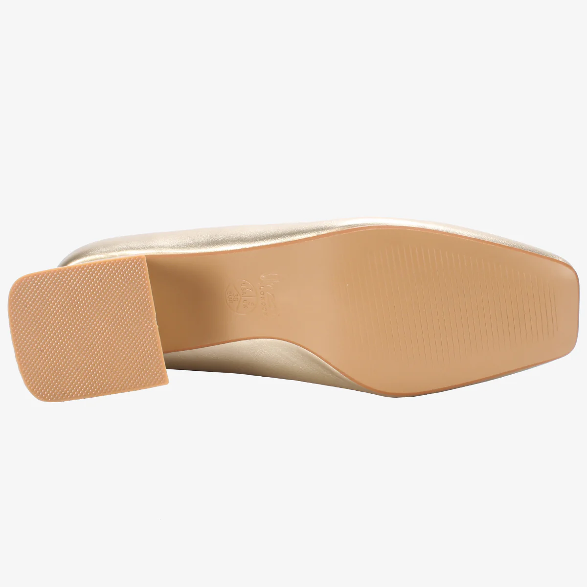 Women's "ARNA" Square Toe Block Heel Courts - Image 5