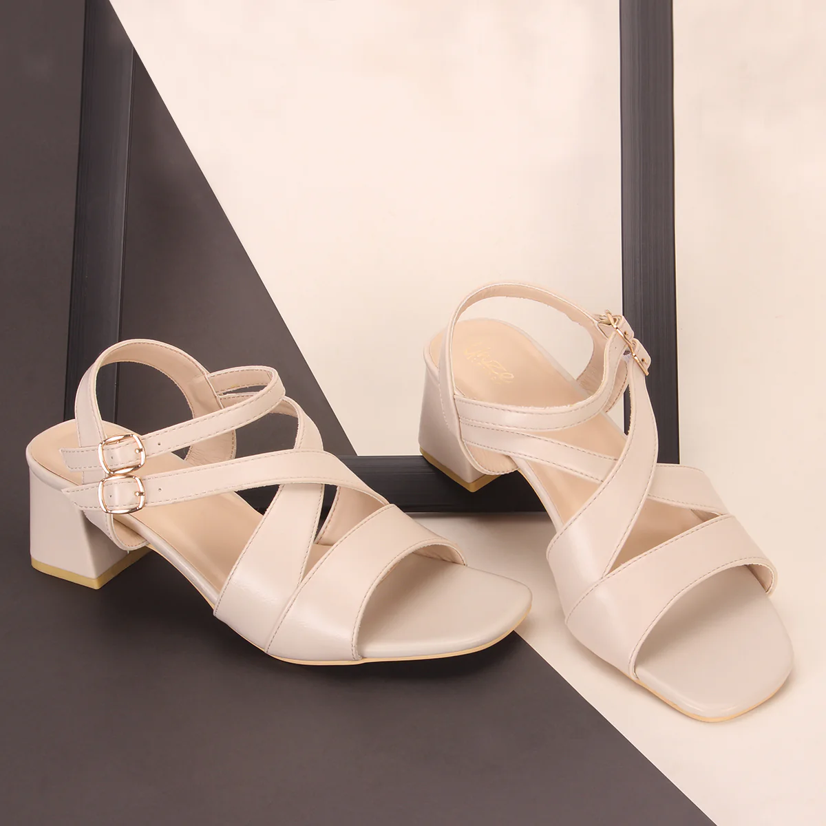 Women's "ASENATH" Stylish Block Heel Sandals - Image 6