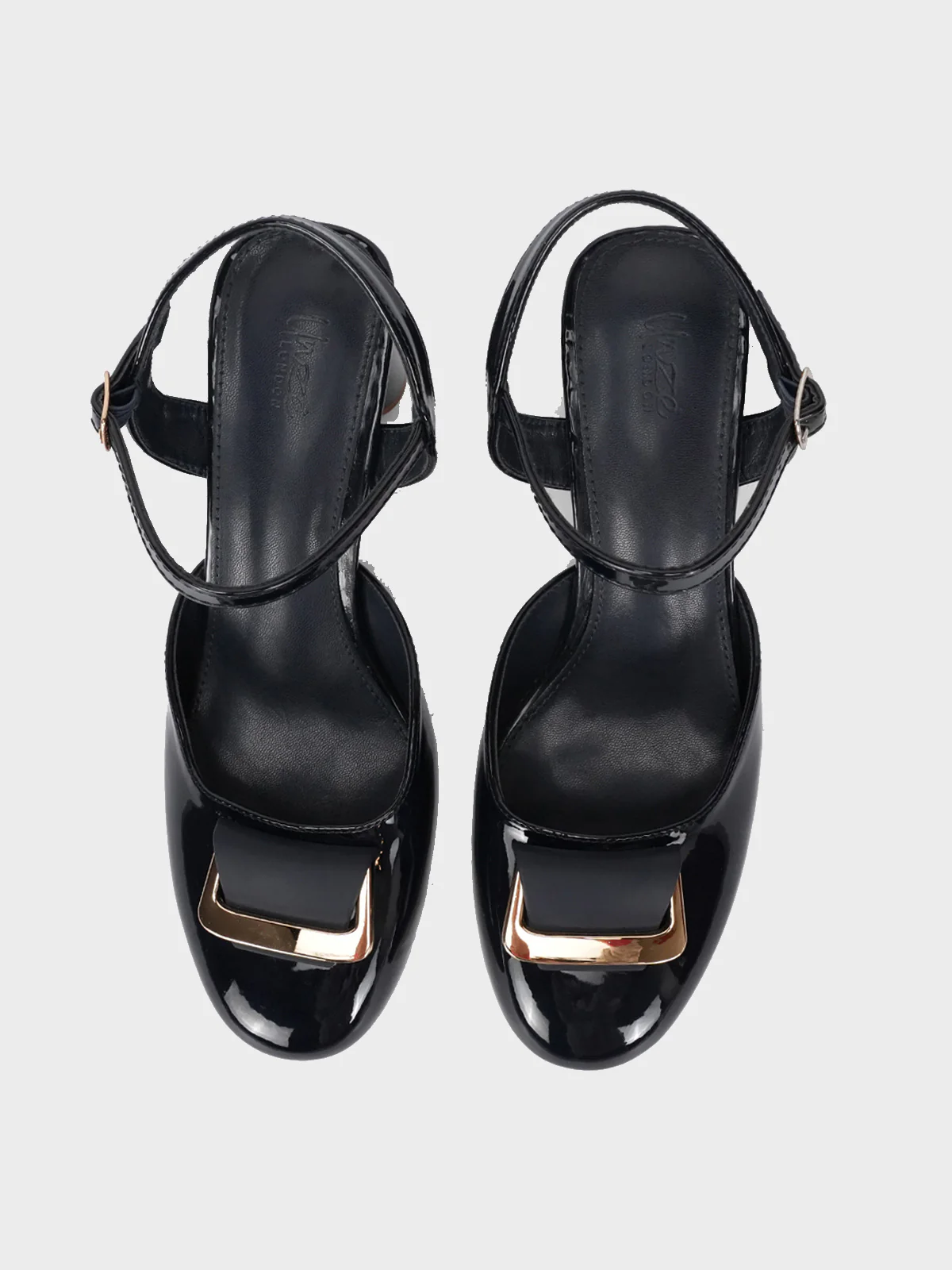 Womens "ASSA" Backstrap Block Heel Sandals - Image 5