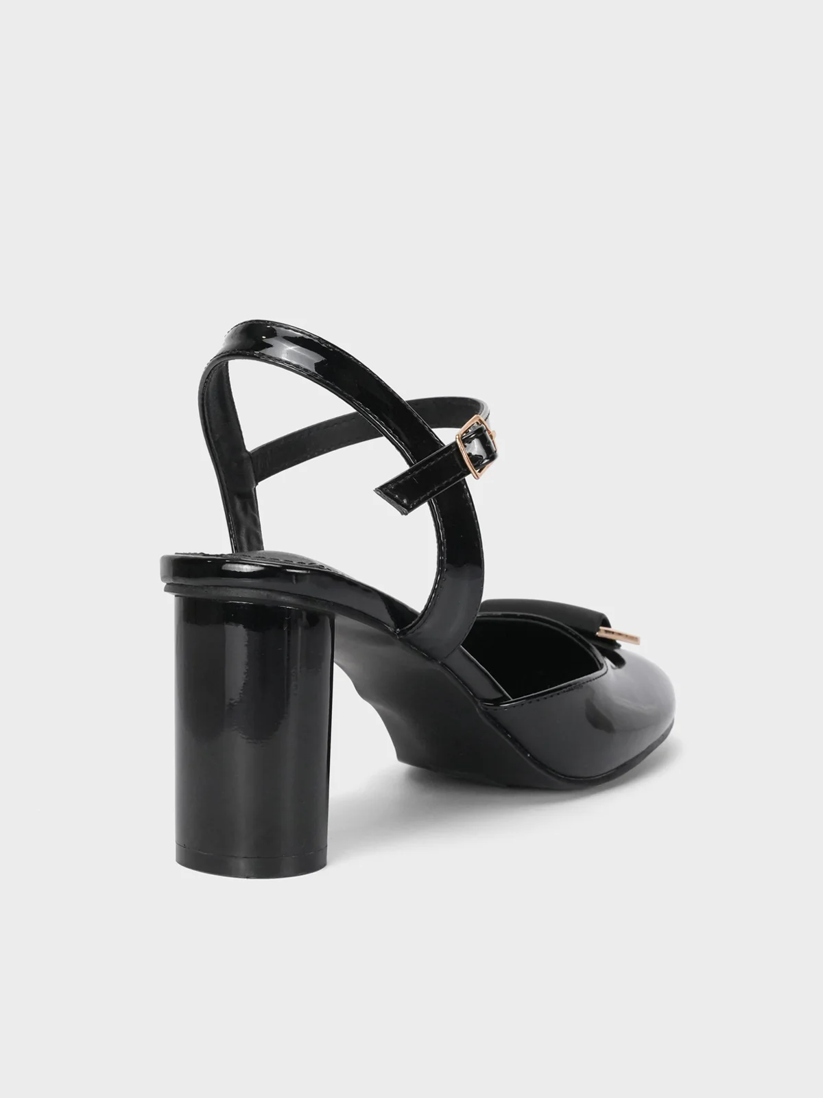 Womens "ASSA" Backstrap Block Heel Sandals - Image 3