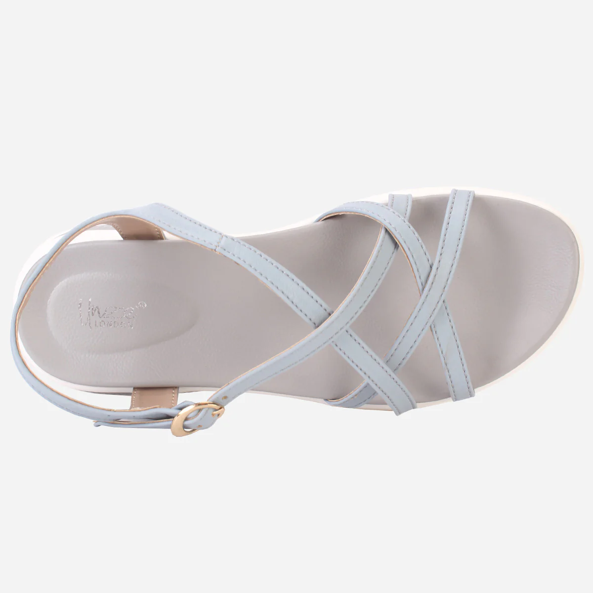 T Womens "AURORA" Crisscross Straps Comfy Sandals - Image 4