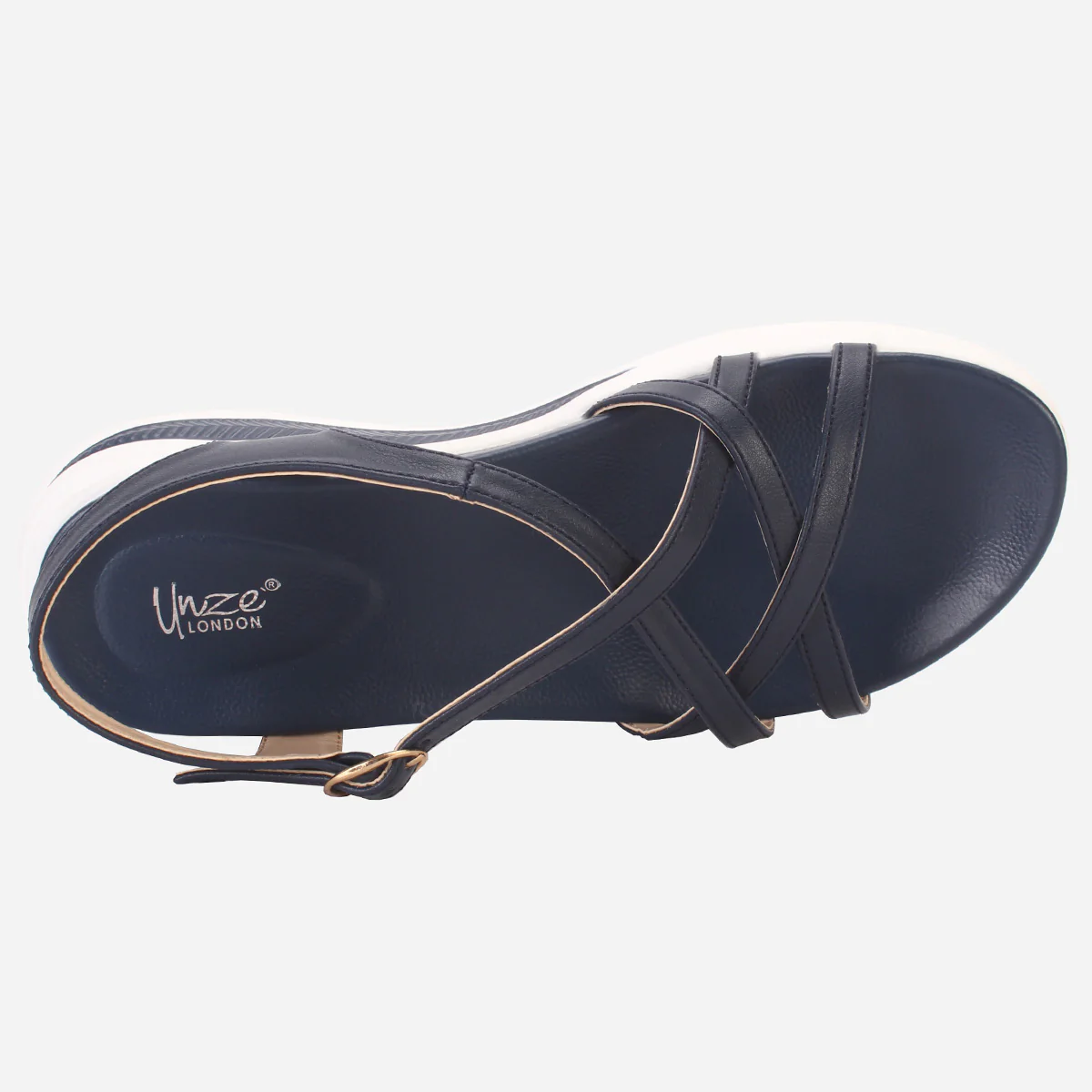 Womens "AURORA" Crisscross Straps Comfy Sandals - Image 4