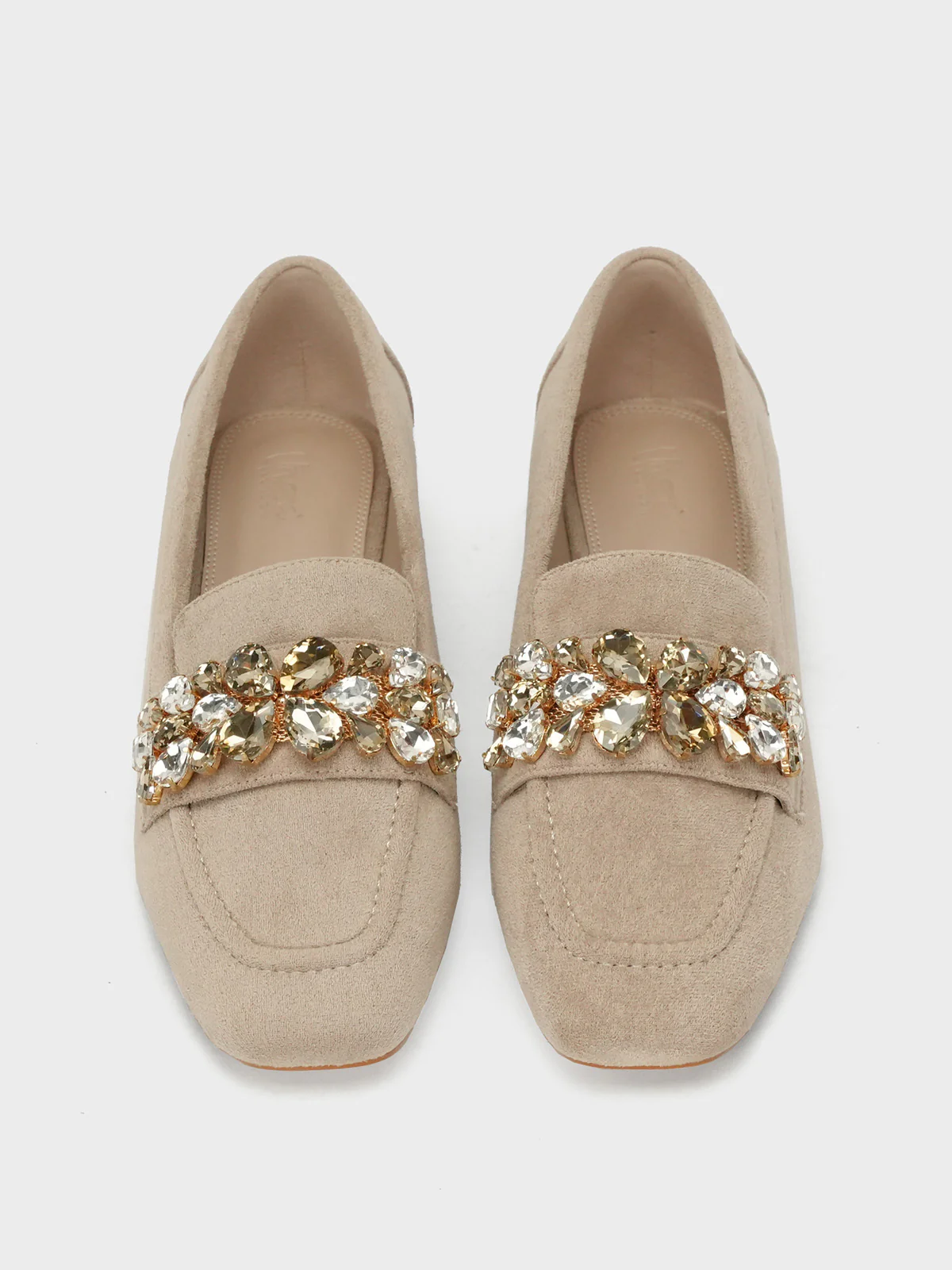 Womens "AVALOS" Comfy Slip On Ballerinas - Image 8