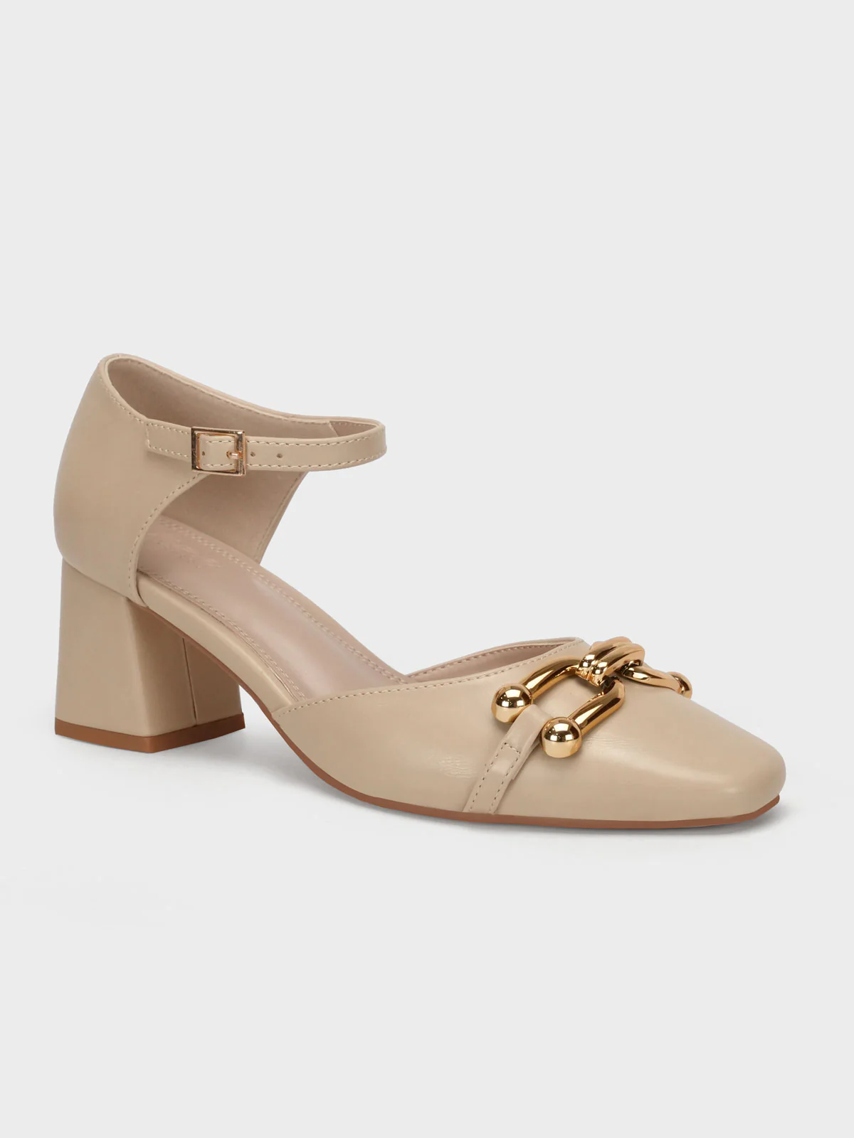 Womens "AVIVA" Decorated Ankle Strap Sandals - Image 2
