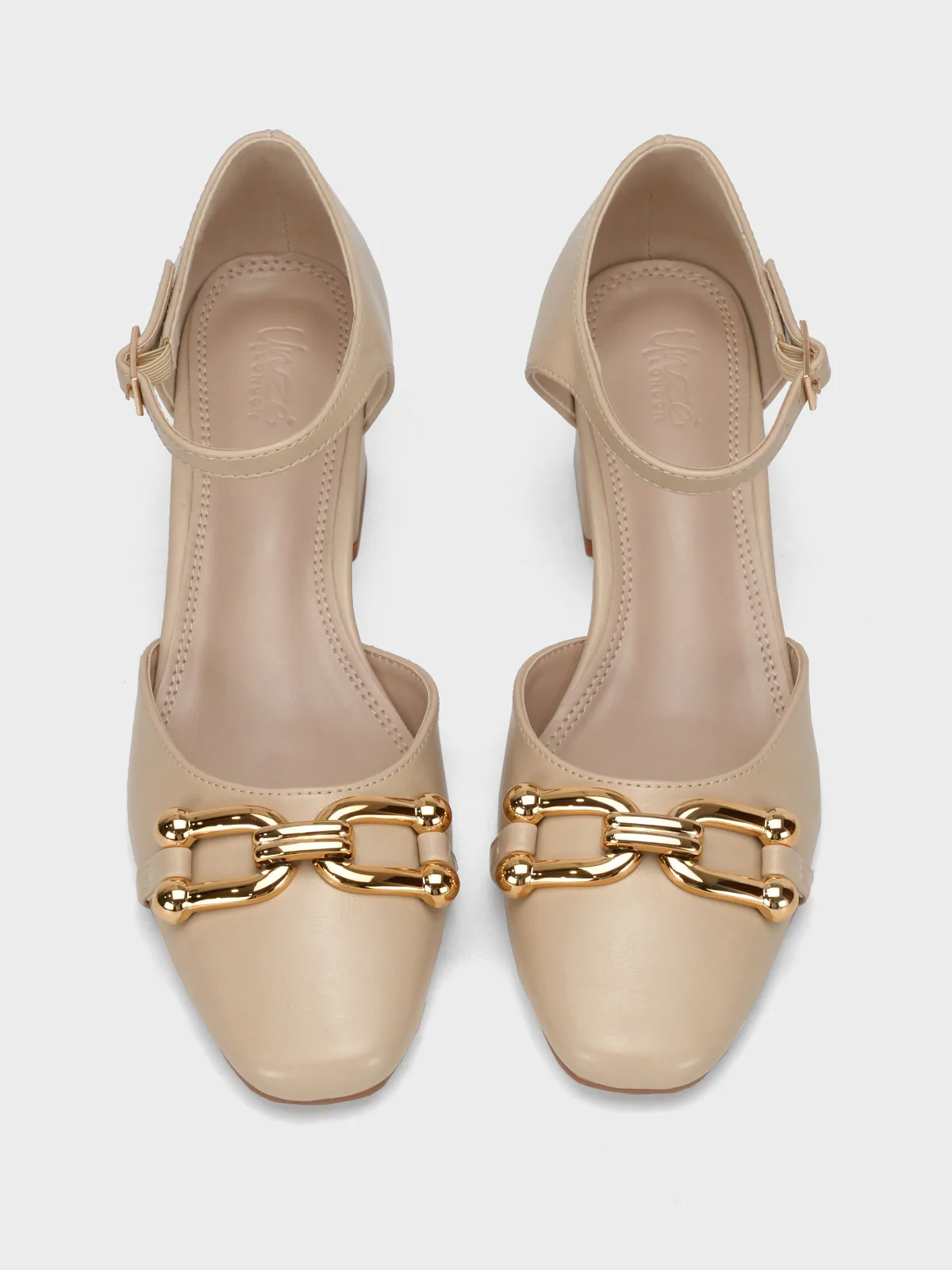 Womens "AVIVA" Decorated Ankle Strap Sandals - Image 8