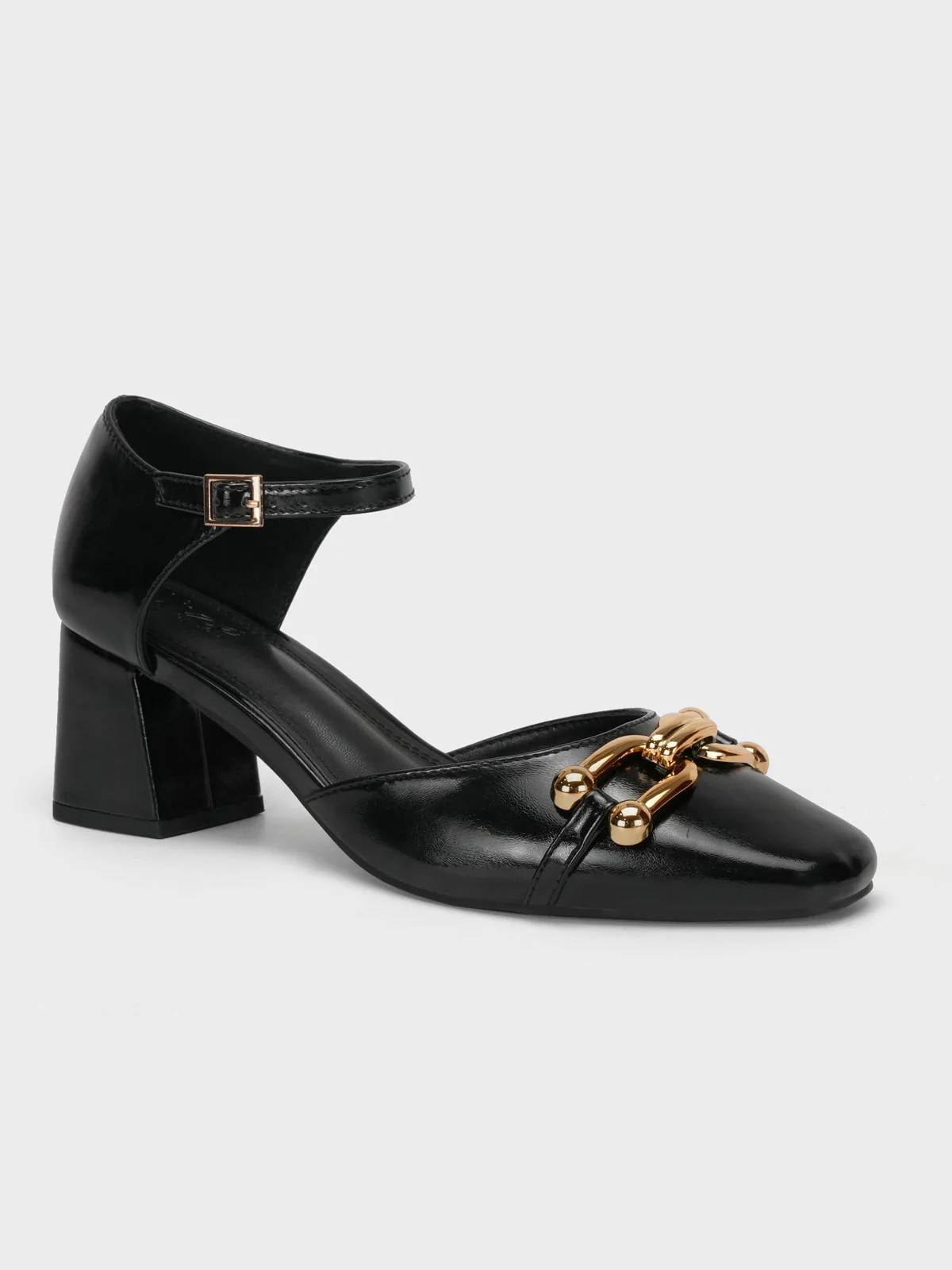 Womens "AVIVA" Decorated Ankle Strap Sandals - Image 2