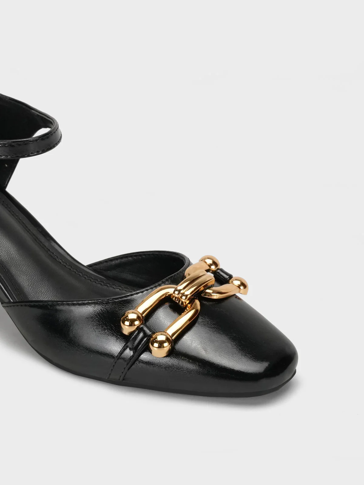 Womens "AVIVA" Decorated Ankle Strap Sandals - Image 6