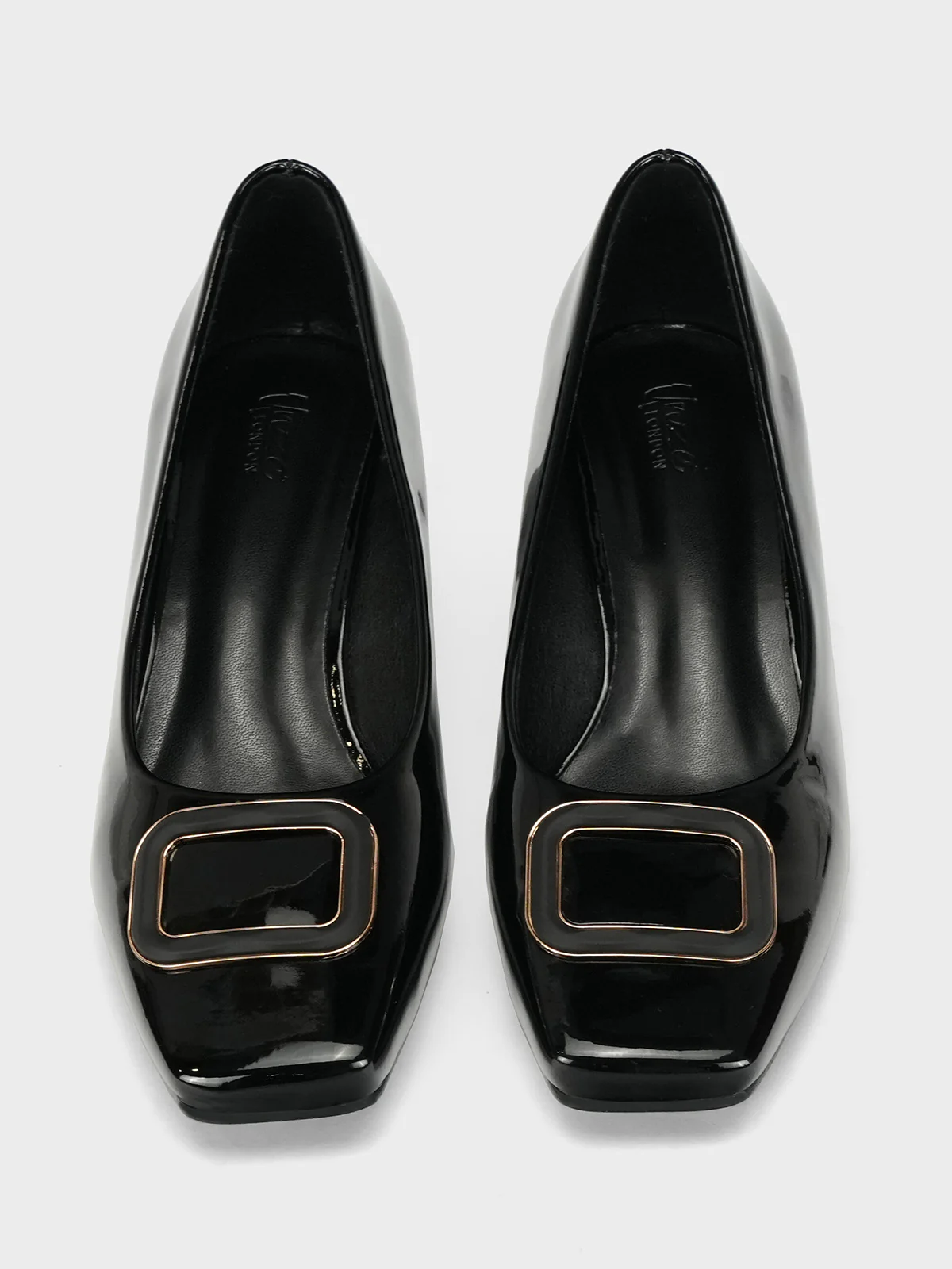 Women's "AWILDA" Square Toe Block Heel Courts - Image 5
