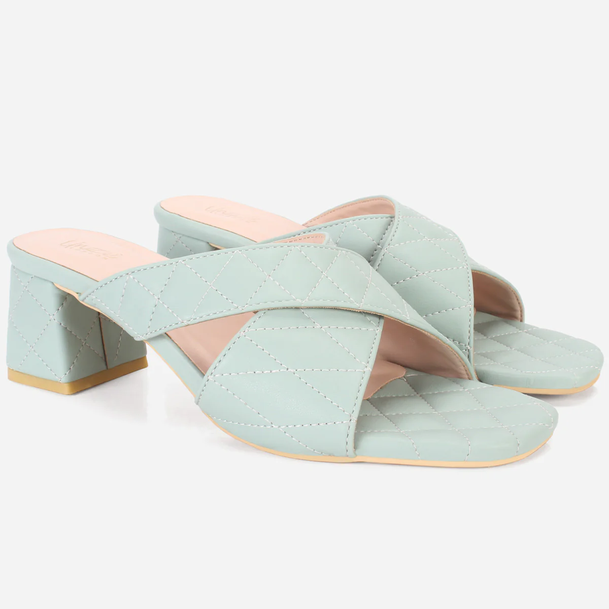Women's "BAHITI" Quilted Crossbody Designer Sandals - Image 2