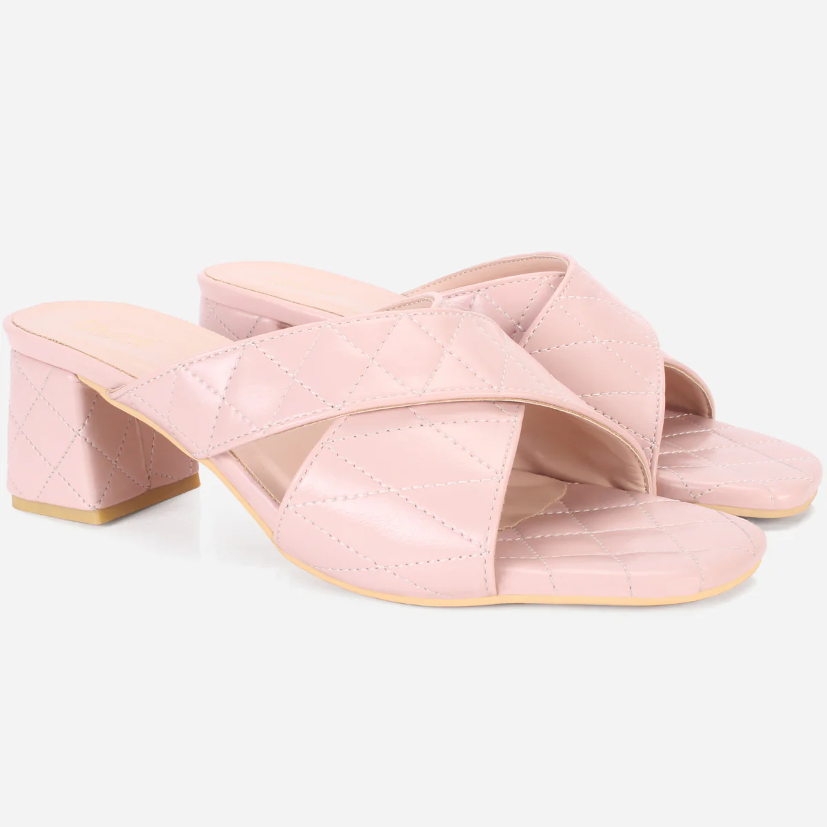 Women's "BAHITI" Quilted Crossbody Designer Sandals - Image 2
