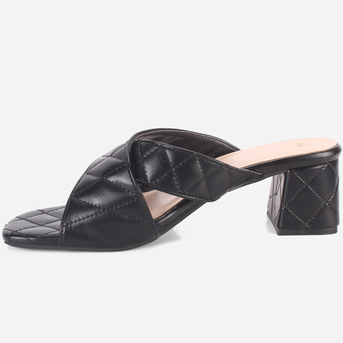 Women's "BAHITI" Quilted Crossbody Designer Sandals - Image 3