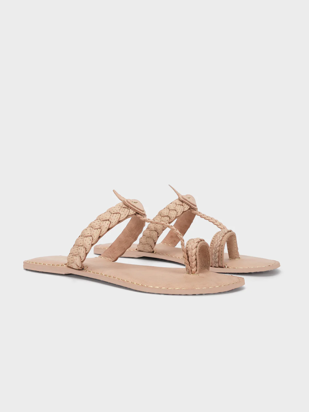 Women's "BALINT" Leather kolhapuri Chappal - Image 2
