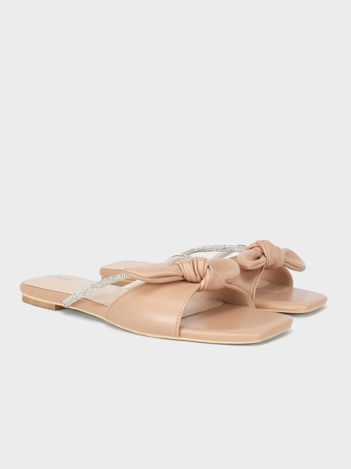 Womens "BEDAGI" Casual Fancy Flat Slippers - Image 2