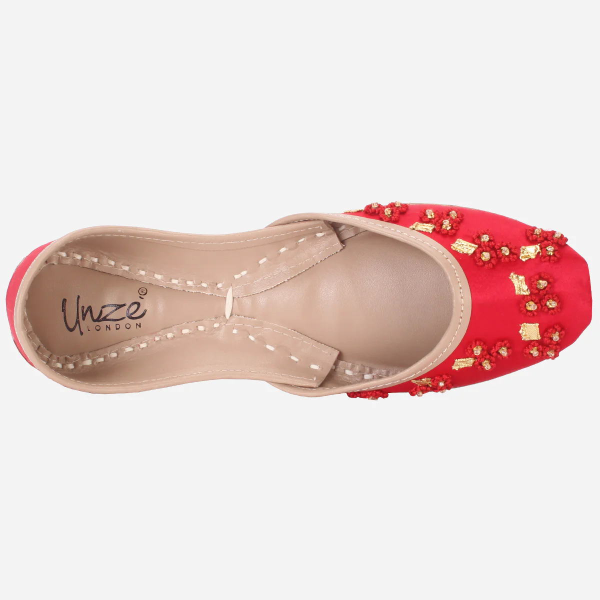 Womens "BEJEZ" Pearly Decorated Khussa - Image 4