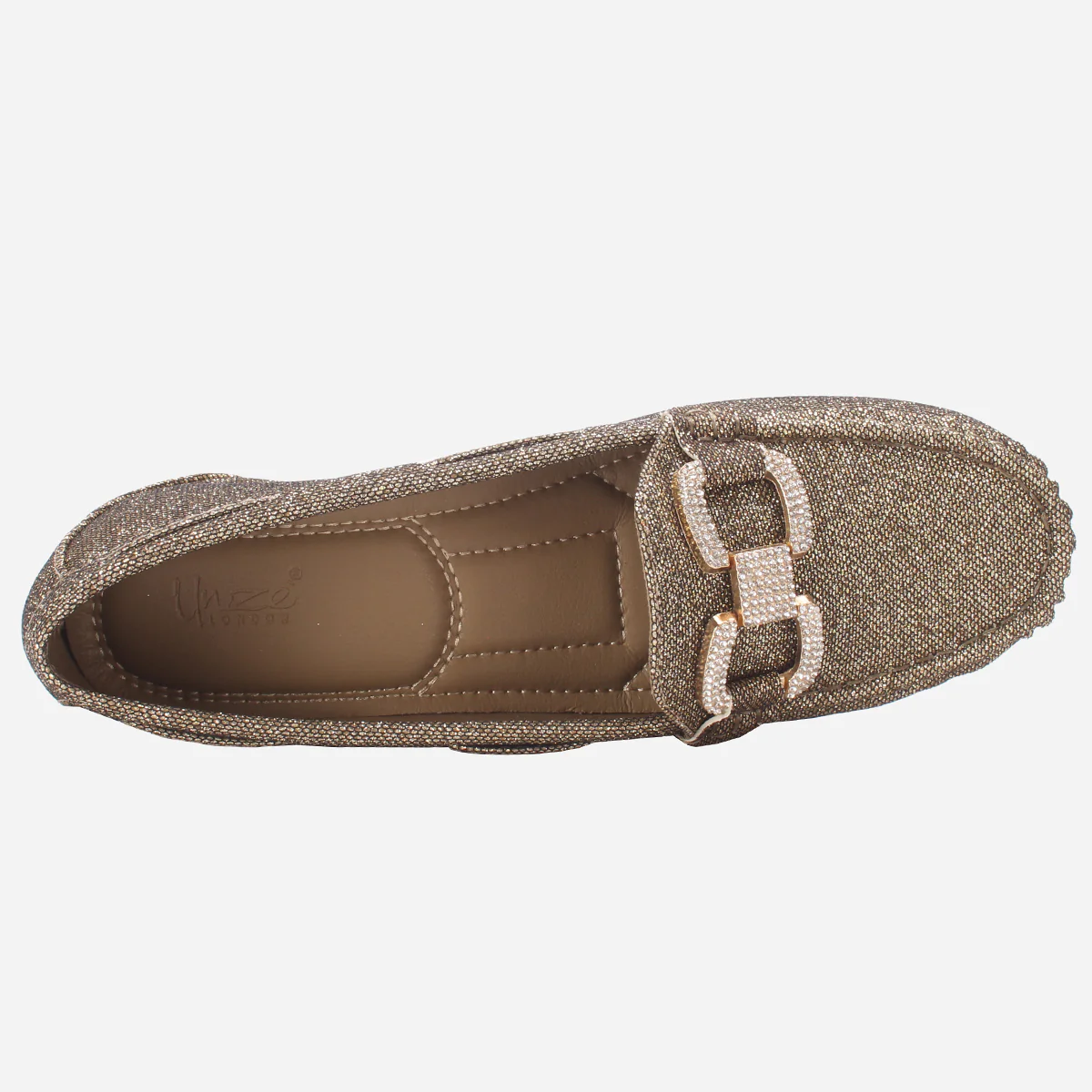 Women's "BENEDITTA" High Wedge Comfy Moccasins - Image 4