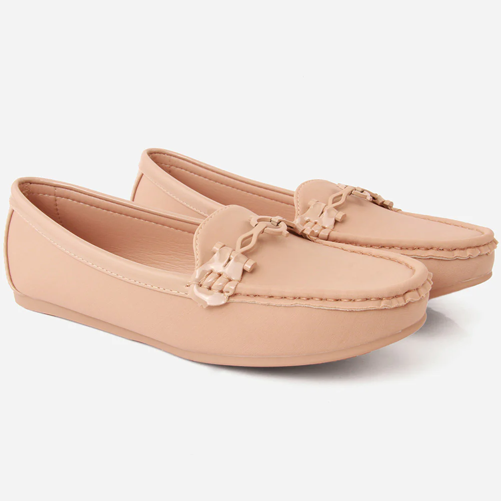 Womens "BENGI" Slip On Loafer Shoes - Image 2