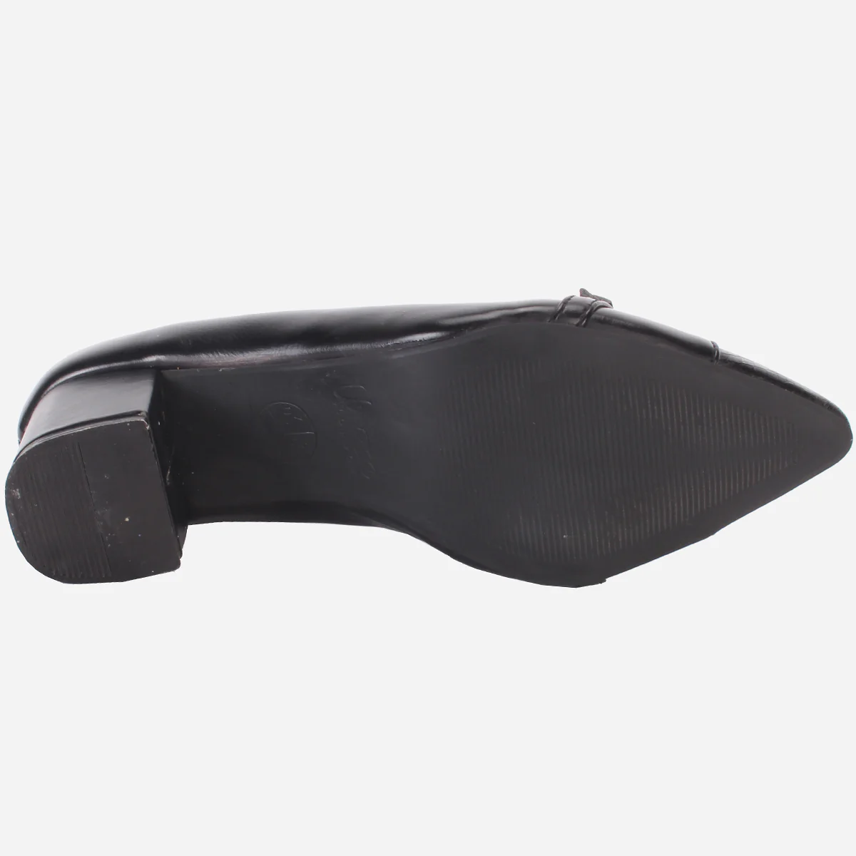 Womens "BENJI" Block Heel Office Court Shoes - Image 5