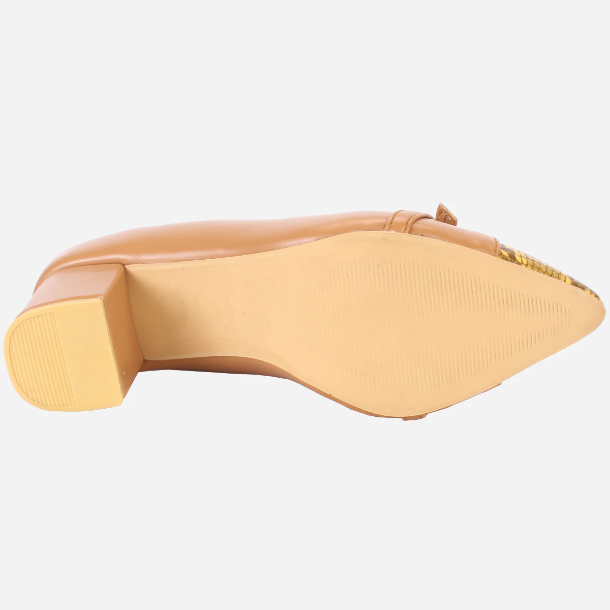 Womens "BENJI" Block Heel Office Court Shoes - Image 5