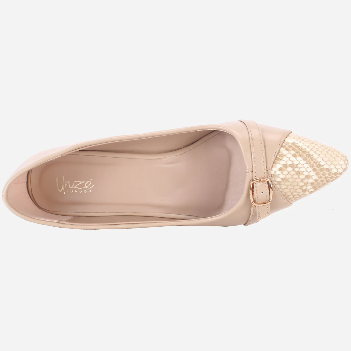 Womens "BENJI" Block Heel Office Court Shoes - Image 4