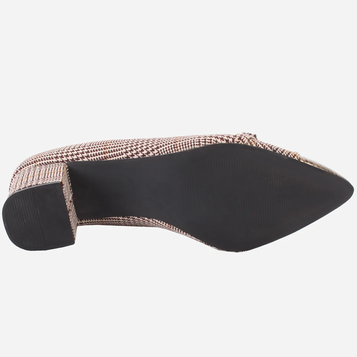 Womens "BENJI" Block Heel Office Court Shoes - Image 5
