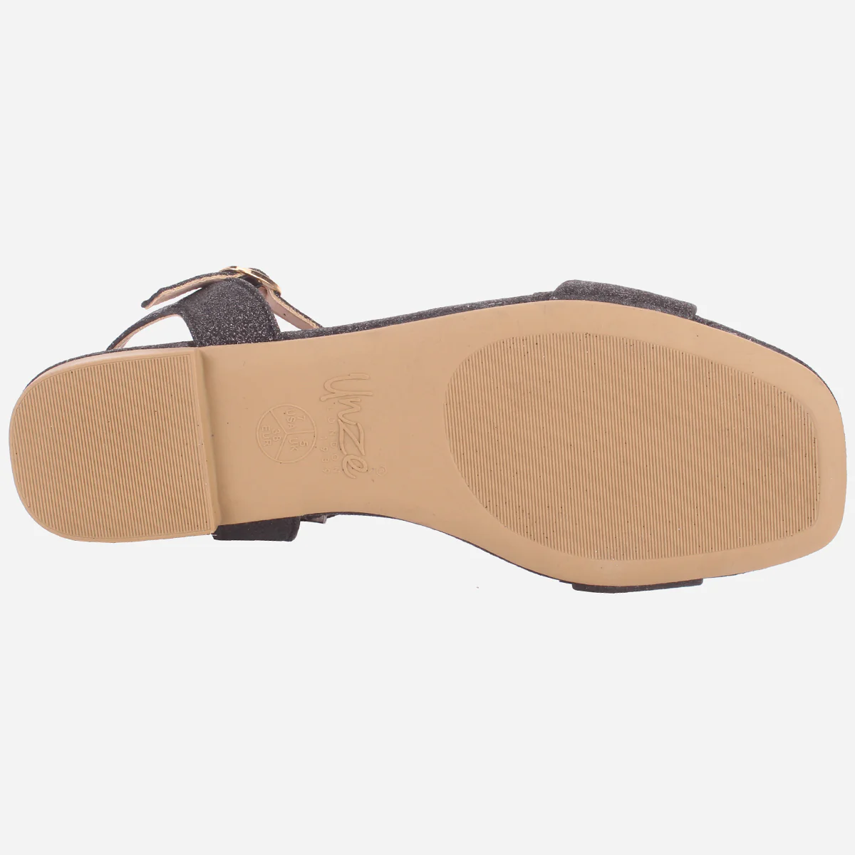 Womens "BENNU" Shimmery Summer Sandals - Image 5