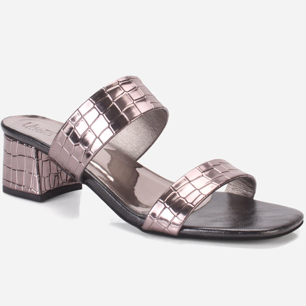 Women's "BERLIN" Fancy Block Heel Sandals