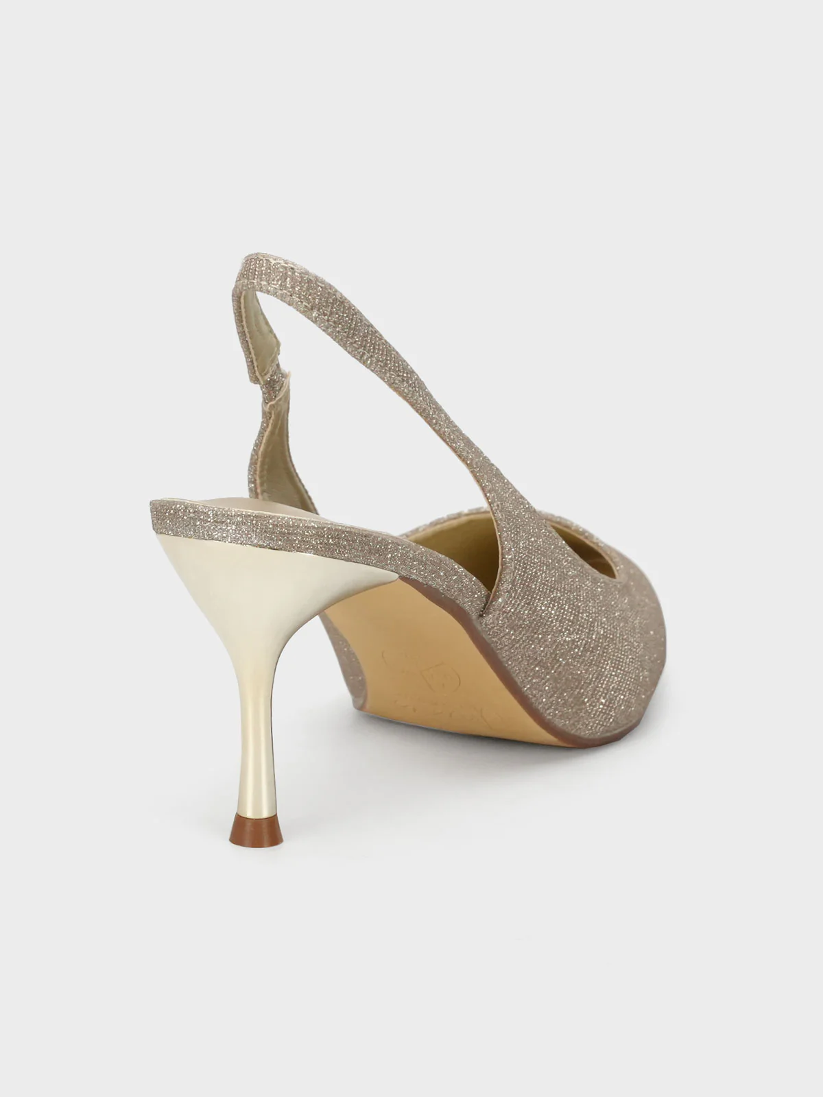 Women's "BERLIOZ" Shimmer Stiletto Courts - Image 3