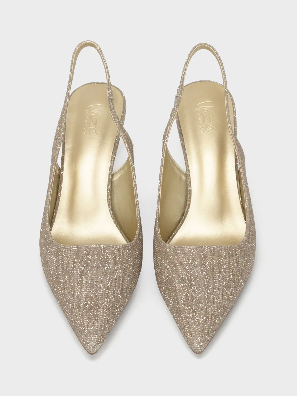 Women's "BERLIOZ" Shimmer Stiletto Courts - Image 5