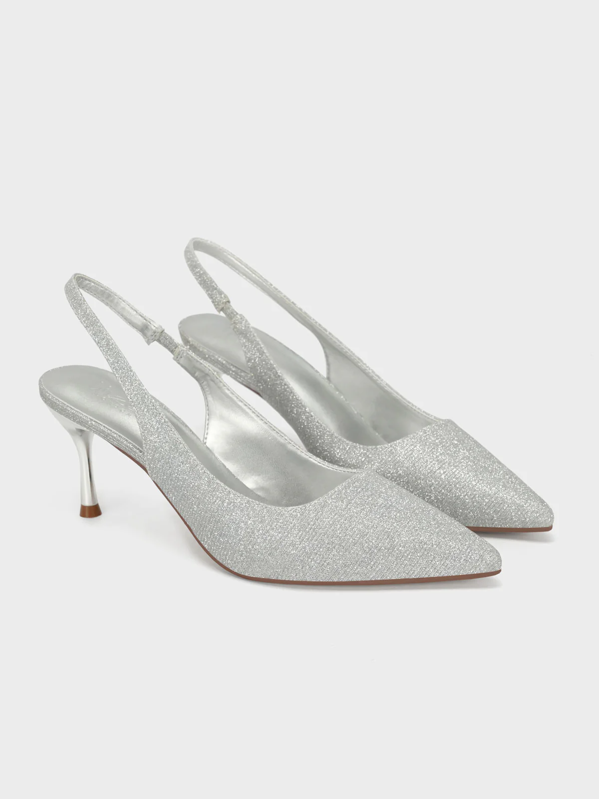Women's "BERLIOZ" Shimmer Stiletto Courts - Image 2
