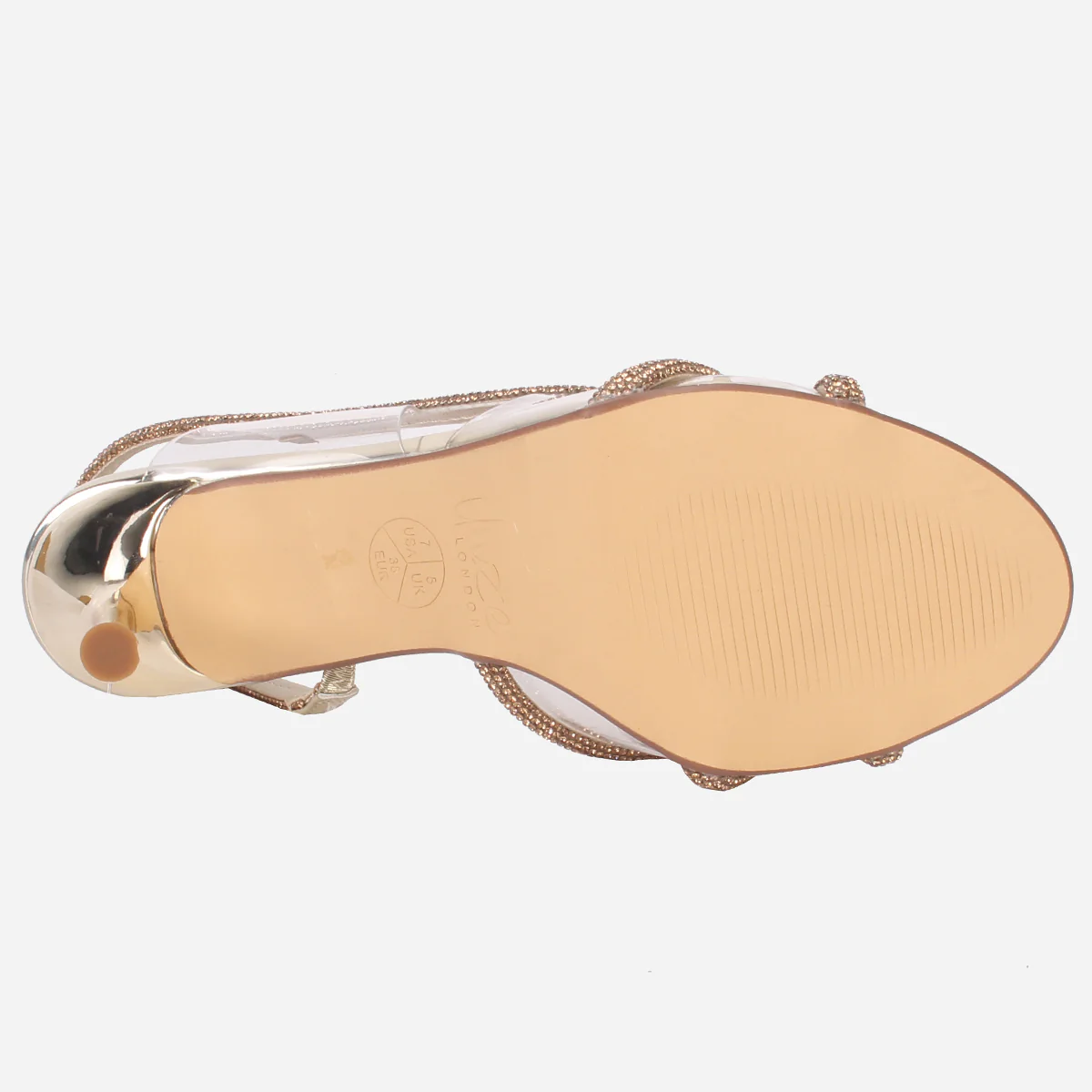 Women's "BIEL" Crystals Decorated Wedding Sandals - Image 5