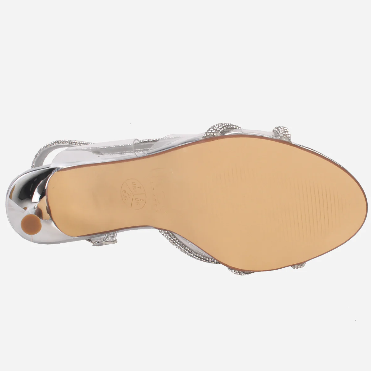 Women's "BIEL" Crystals Decorated Wedding Sandals - Image 5