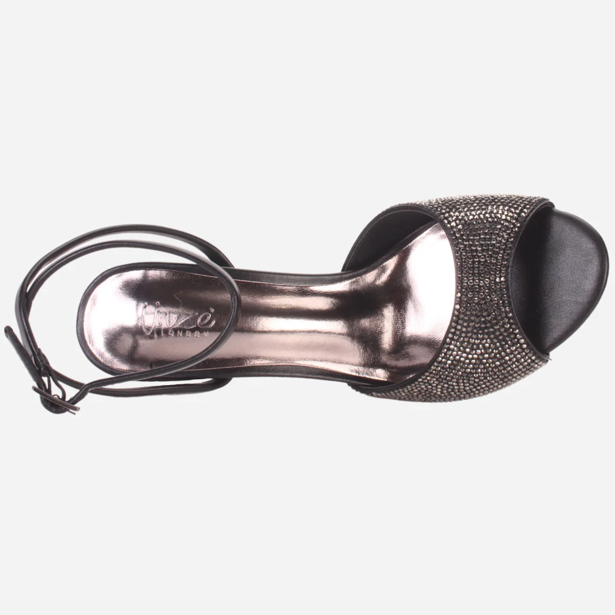 Women's "BILLAROS" Shimmery Stiletto Evening Sandals - Image 4
