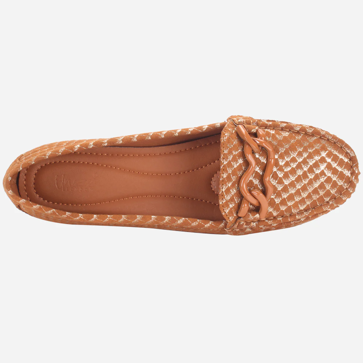 Women's "BINACA" Wedge Comfy Slide In Moccasins - Image 4