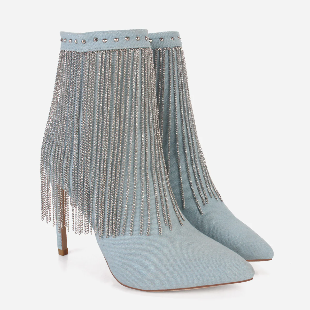 Women's "BRIAR" Mid Calf Fringe Detailing Boots - Image 2