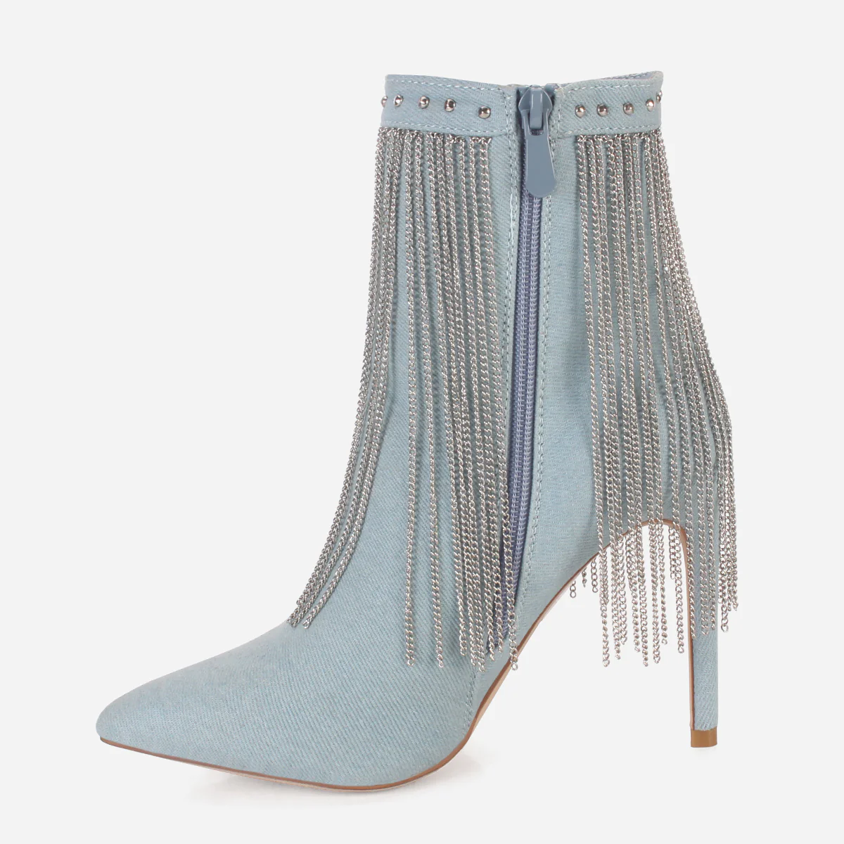 Women's "BRIAR" Mid Calf Fringe Detailing Boots - Image 3