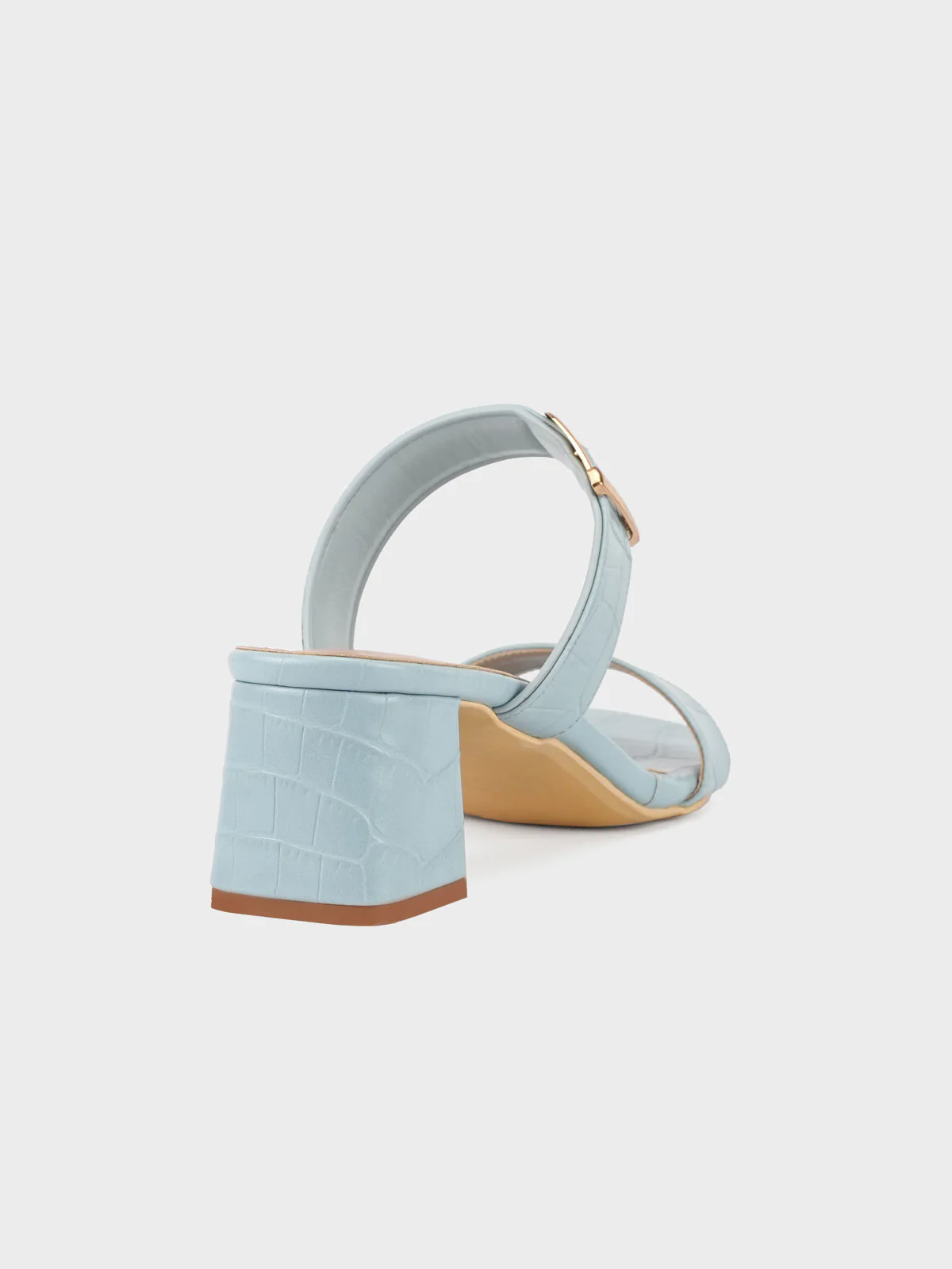 Womens "BUARIA" Block Heeled Sandals - Image 3