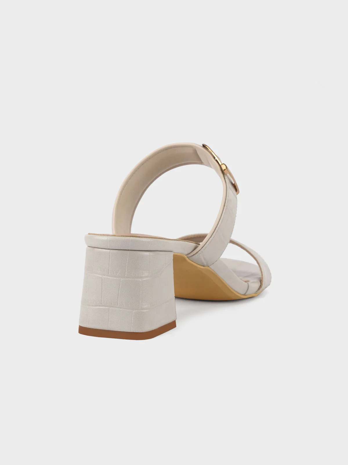 Womens "BUARIA" Block Heeled Sandals - Image 3