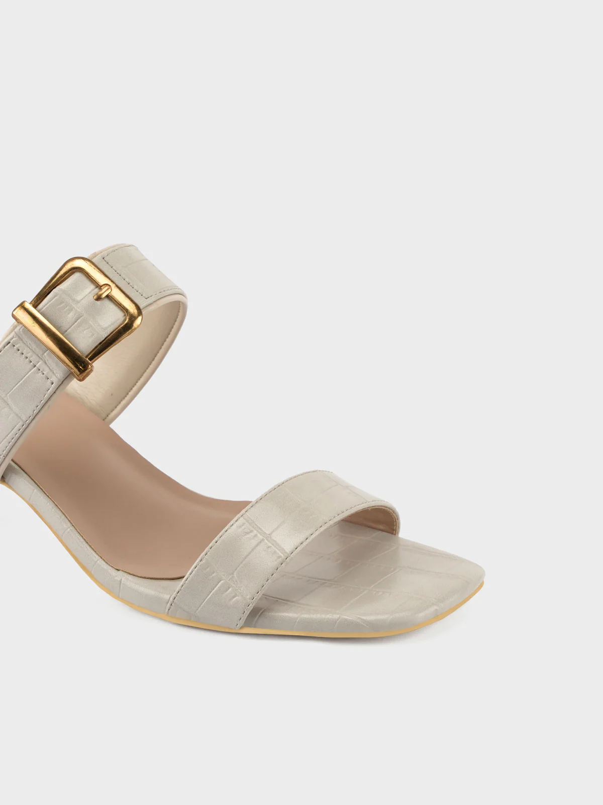 Womens "BUARIA" Block Heeled Sandals - Image 4