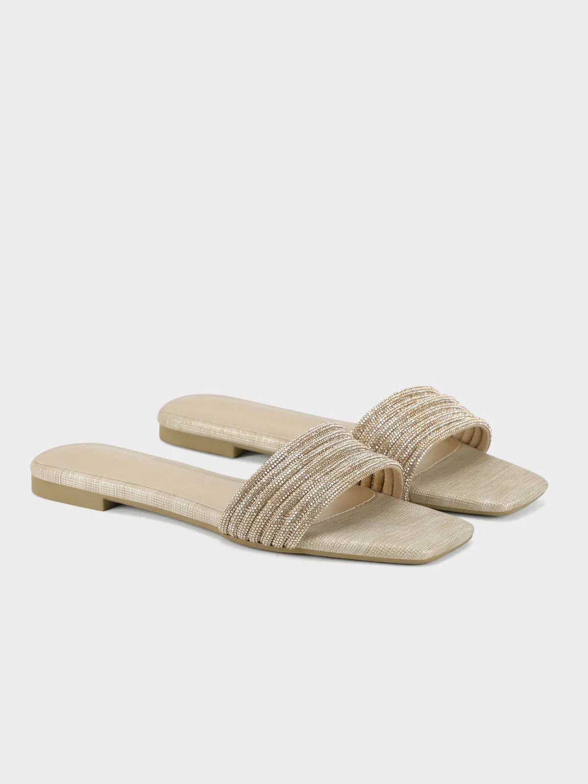 Womens "CASRYST" Flat Summer Slippers - Image 4