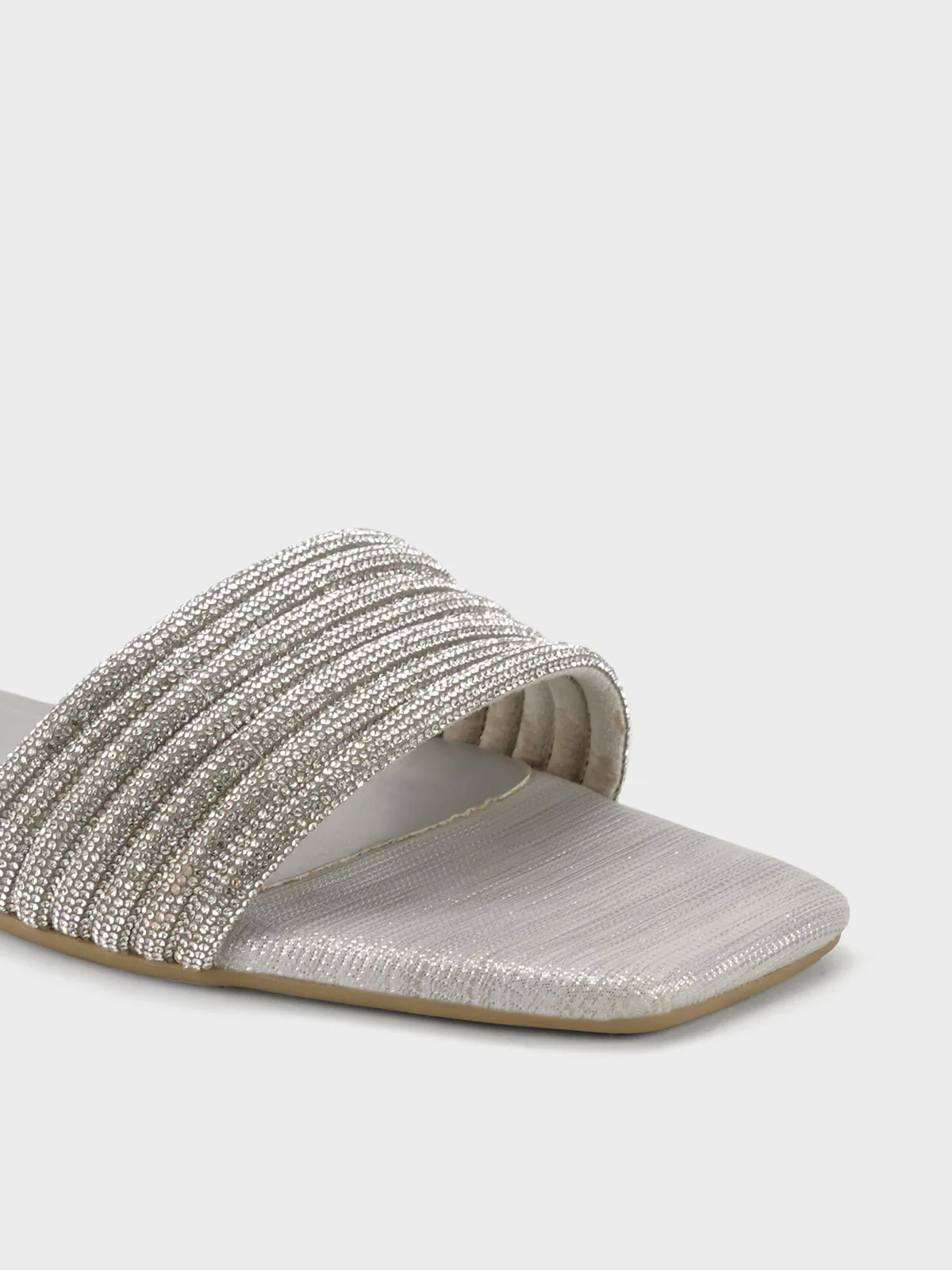 Womens "CASRYST" Flat Summer Slippers - Image 4