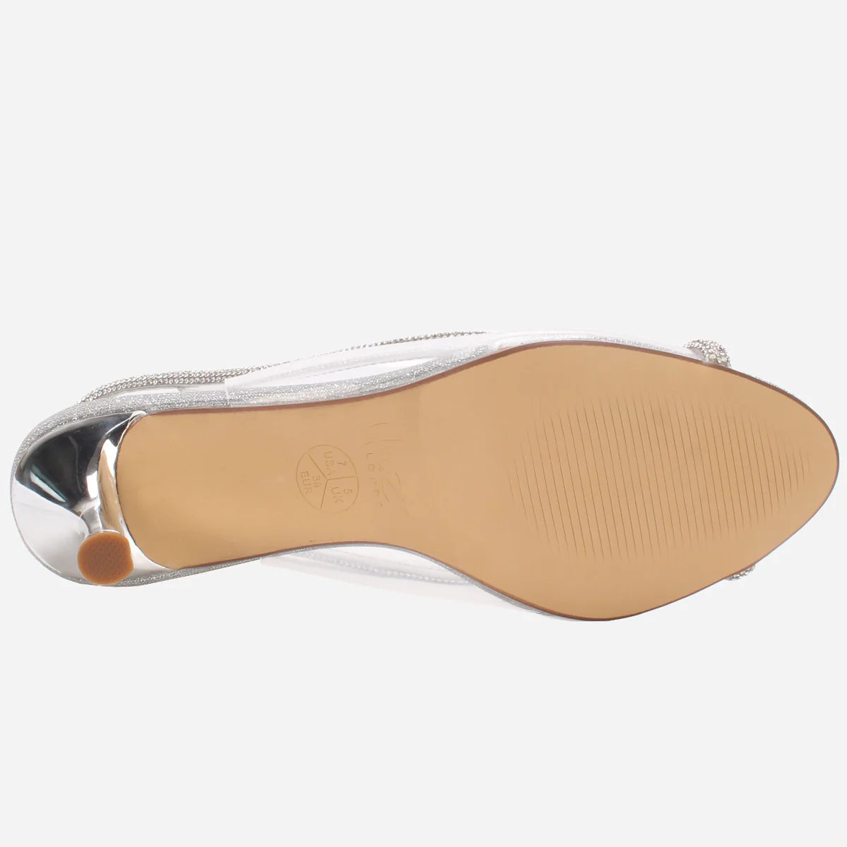 Women's "CATALINA" Decorated Transparent Party Sandals - Image 5