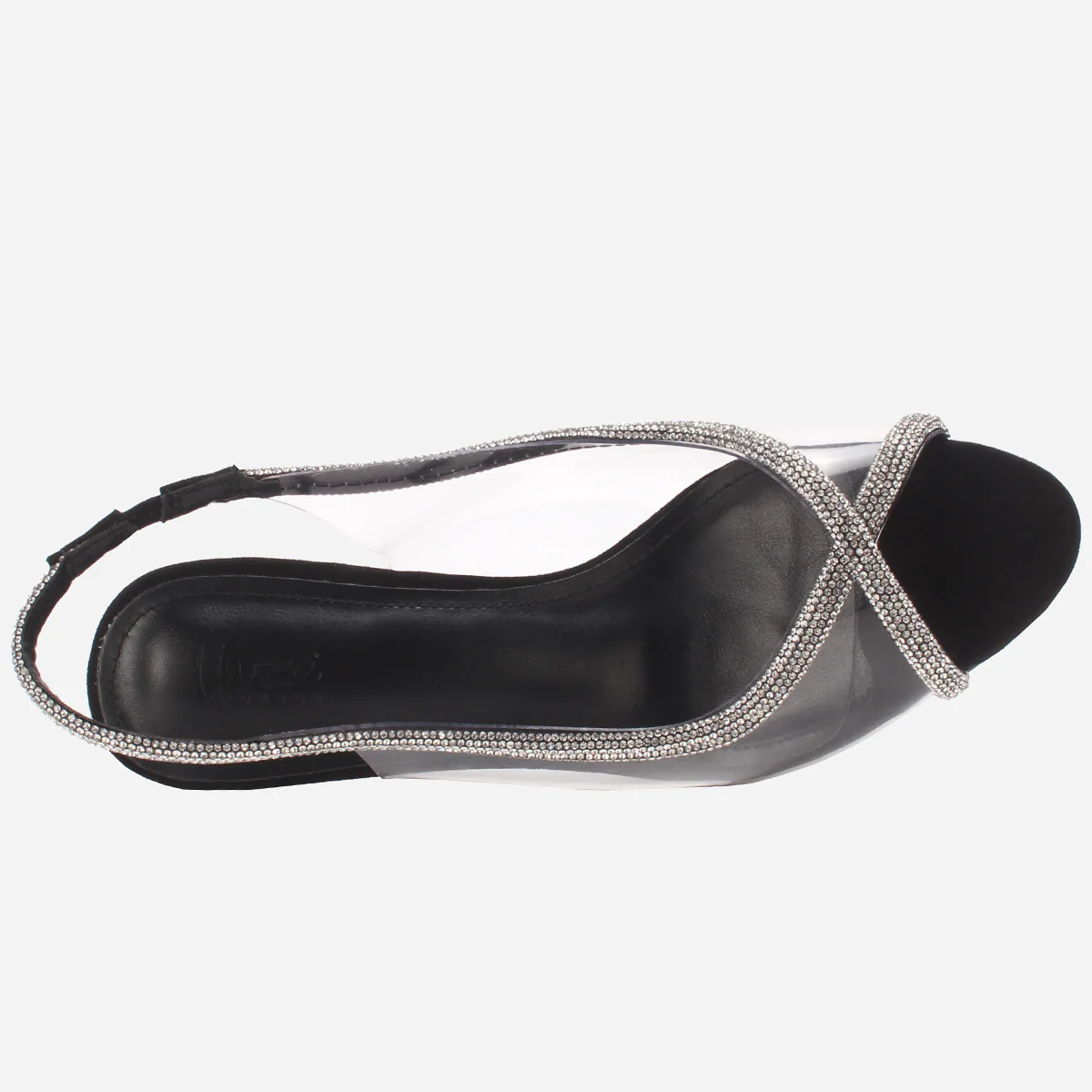 Women's "CATALINA" Decorated Transparent Party Sandals - Image 4