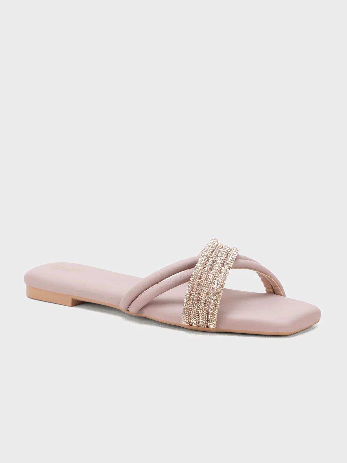 Womens "CELLA" Crossover Stylish Slippers