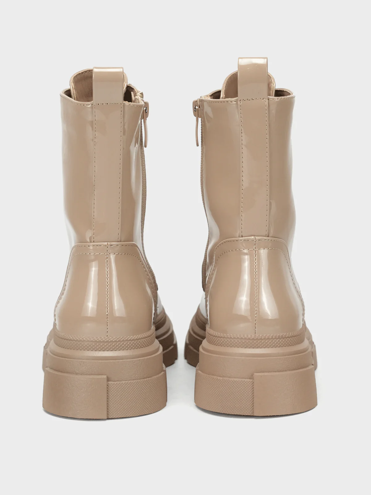 Womens "CEPOS"Laced Up Round Toe Boots - Image 3