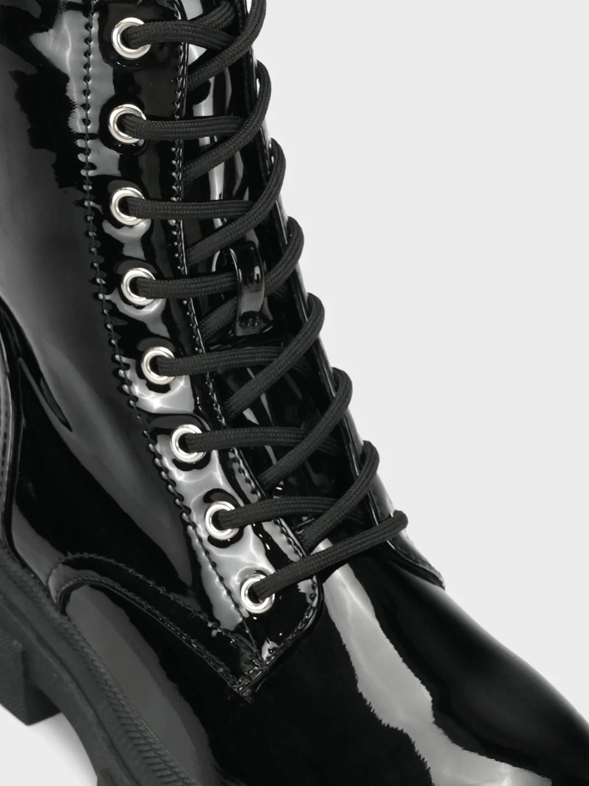 Womens "CEPOS"Laced Up Round Toe Boots - Image 4