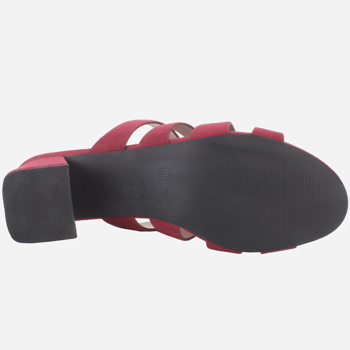 Womens "CHANTRIA" Open Toe Block Heel Sandals - Image 5